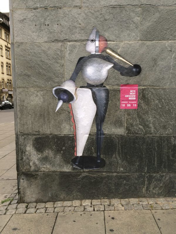 Commedia Stuttgart: Der Abstrakte von Oskar Schlemmer - Foto © Welz