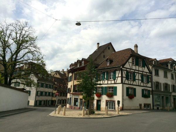 Ghosthunting in Kleinbasel. Ob ich Harry Gelb finden werde? Foto © Welz 