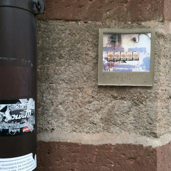 Zum Schluss meines Spaziergangs durch Basel hab ich noch Harry Gelb 516 gefunden! Foto © Welz