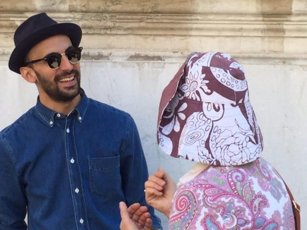 Meeting JR in Venice 09/05/2015 Foto © Christian Haer