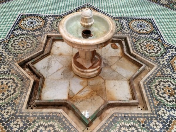 Meknes: Brunnen - Foto @ Welz