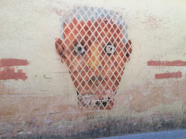 Streetart in Marrakesch. Foto © Welz