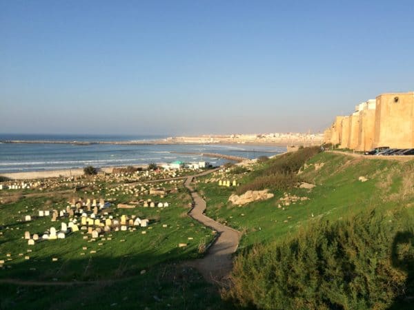 Rabat: Friedhof und Kasbah des Oudaias - Foto © Welz