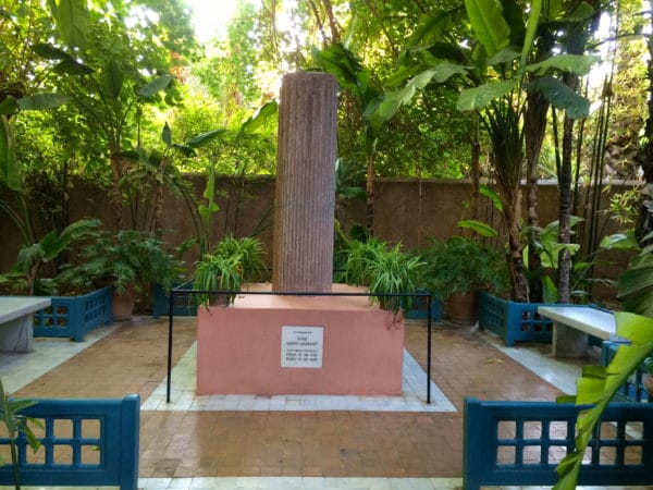 Jardin Majorelle Marrakech: Memorial YSL © Welz