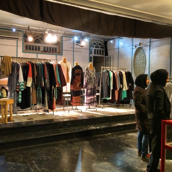 IRAN: Ein Popupstore für Damenmode in Shiraz. Foto © Welz 2016
