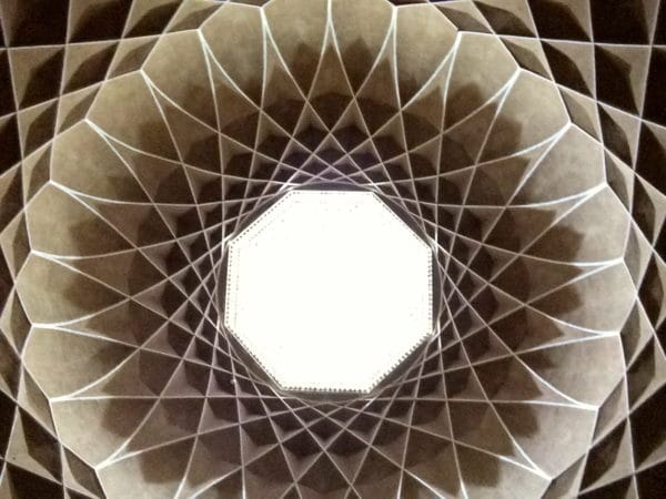 Dowlatabald-Garten: Kuppel im Pavillon. Foto © Welz (2016