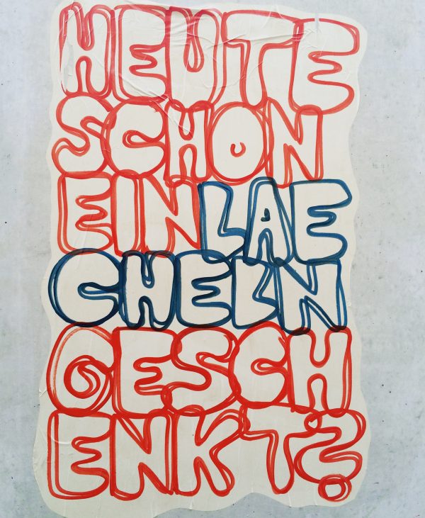 Streetart ist ein Geschenk für die Stadt: Fred Collant in Stuttgart. Foto © Welz